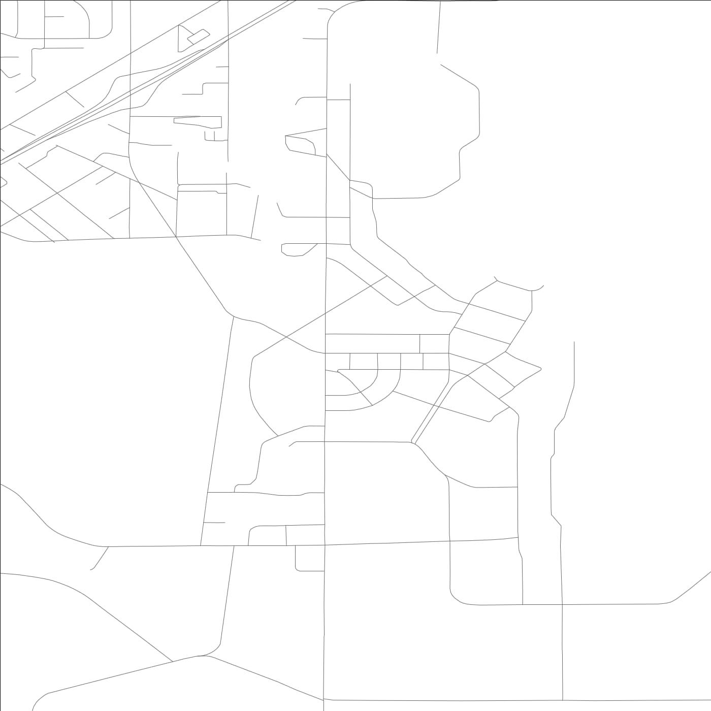 ROAD MAP OF MCCHORD AFB, WASHINGTON BY MAPBAKES