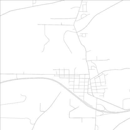 ROAD MAP OF MCCLEARY, WASHINGTON BY MAPBAKES