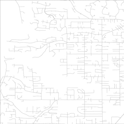 ROAD MAP OF MEADOWDALE, WASHINGTON BY MAPBAKES