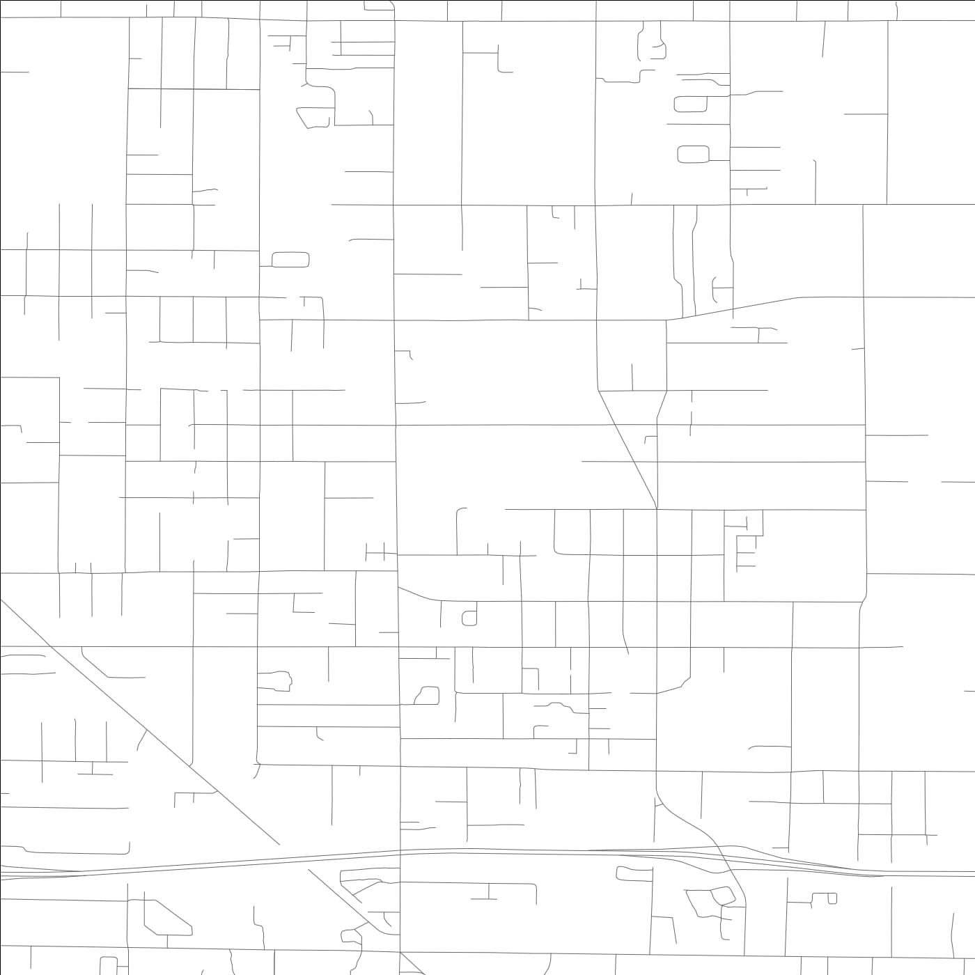 ROAD MAP OF MIDLAND, WASHINGTON BY MAPBAKES