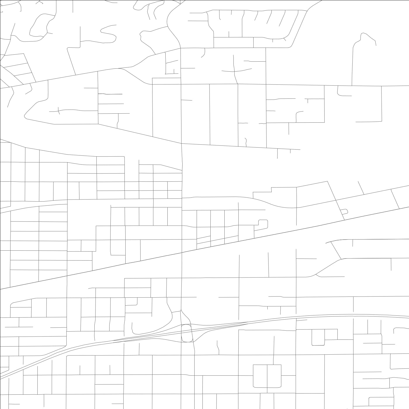 ROAD MAP OF MILLWOOD, WASHINGTON BY MAPBAKES