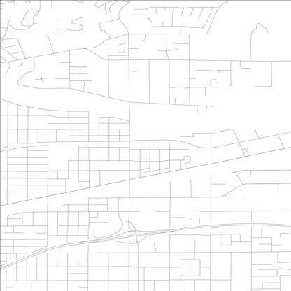 ROAD MAP OF MILLWOOD, WASHINGTON BY MAPBAKES