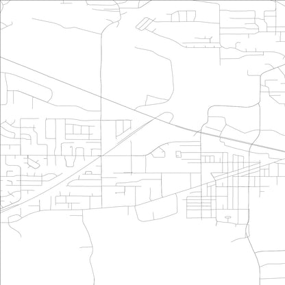 ROAD MAP OF MONROE, WASHINGTON BY MAPBAKES