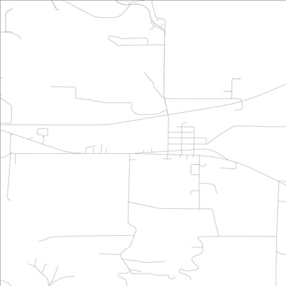 ROAD MAP OF MOSSYROCK, WASHINGTON BY MAPBAKES