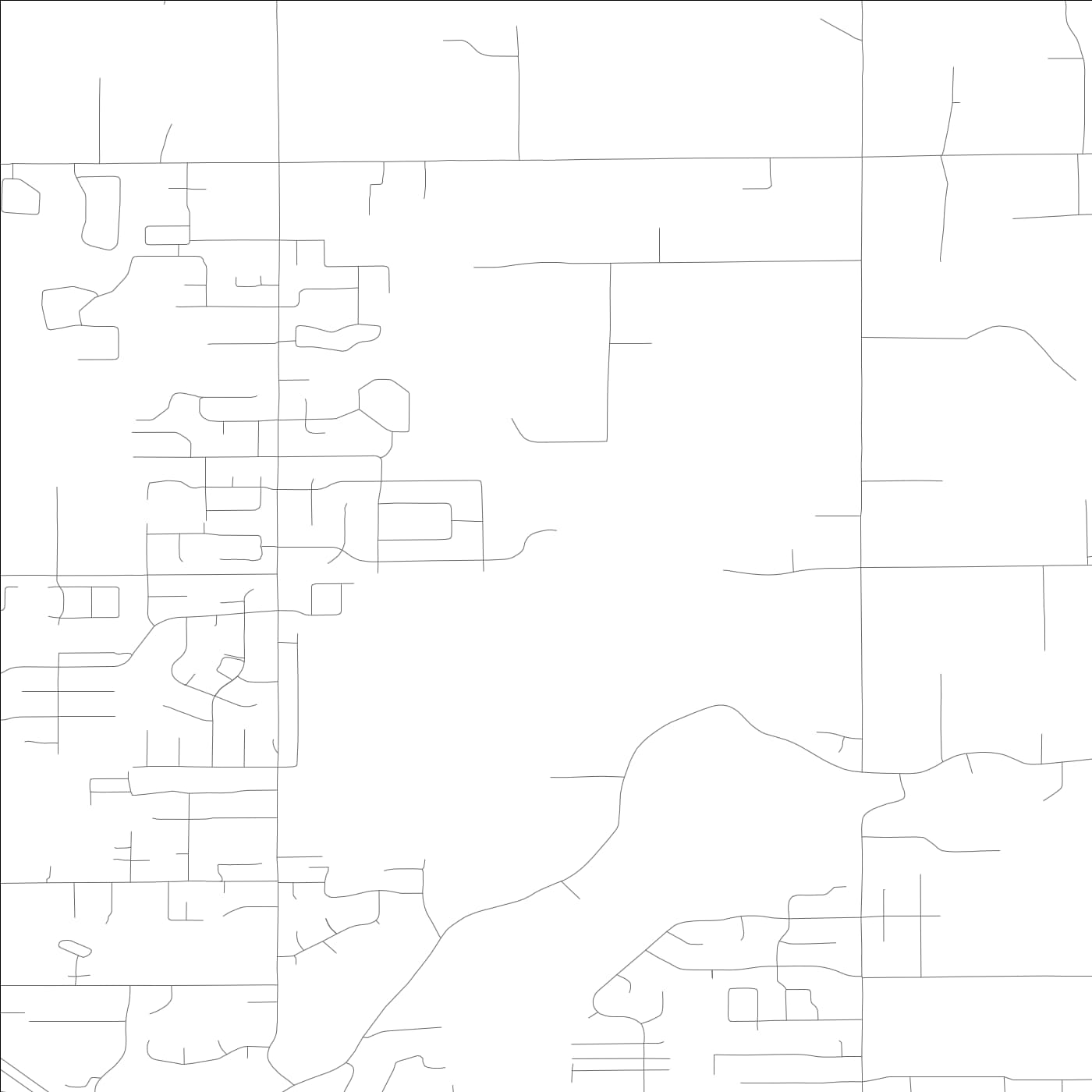 ROAD MAP OF MOUNT VISTA, WASHINGTON BY MAPBAKES