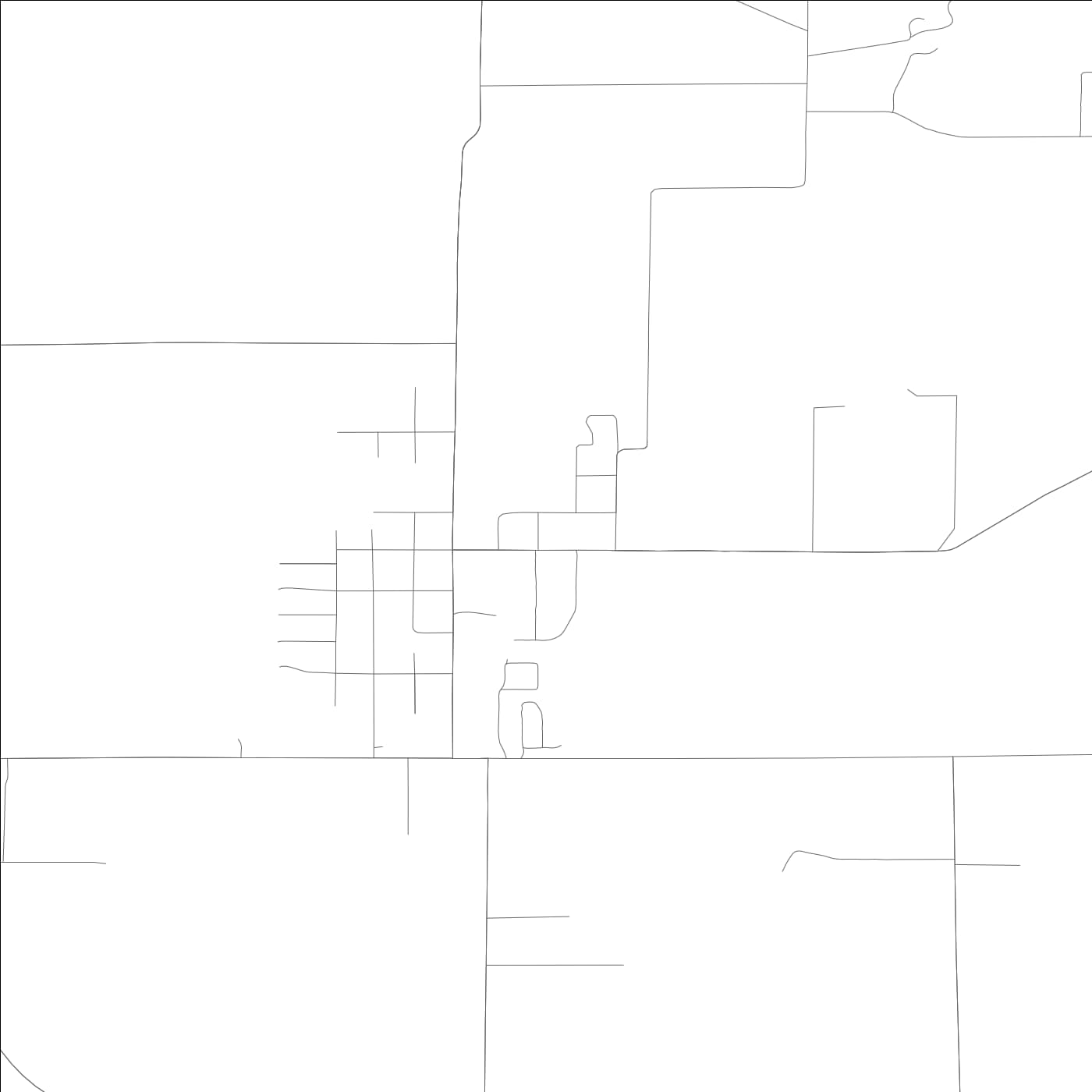 ROAD MAP OF NOOKSACK, WASHINGTON BY MAPBAKES