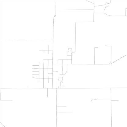 ROAD MAP OF NOOKSACK, WASHINGTON BY MAPBAKES