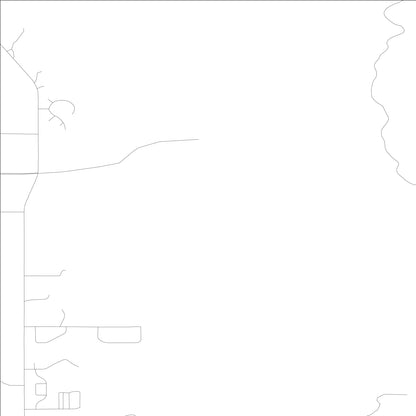 ROAD MAP OF NORTH OMAK, WASHINGTON BY MAPBAKES