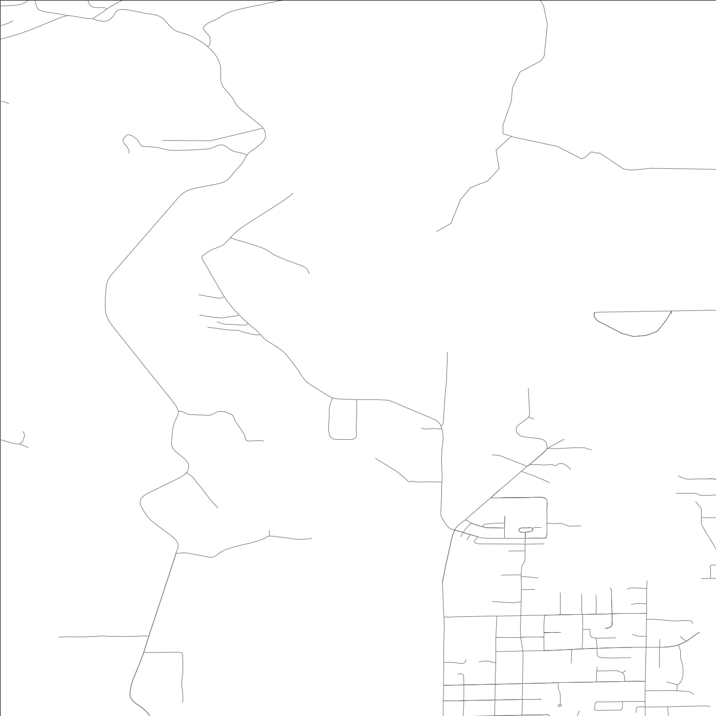 ROAD MAP OF NORTH SULTAN, WASHINGTON BY MAPBAKES