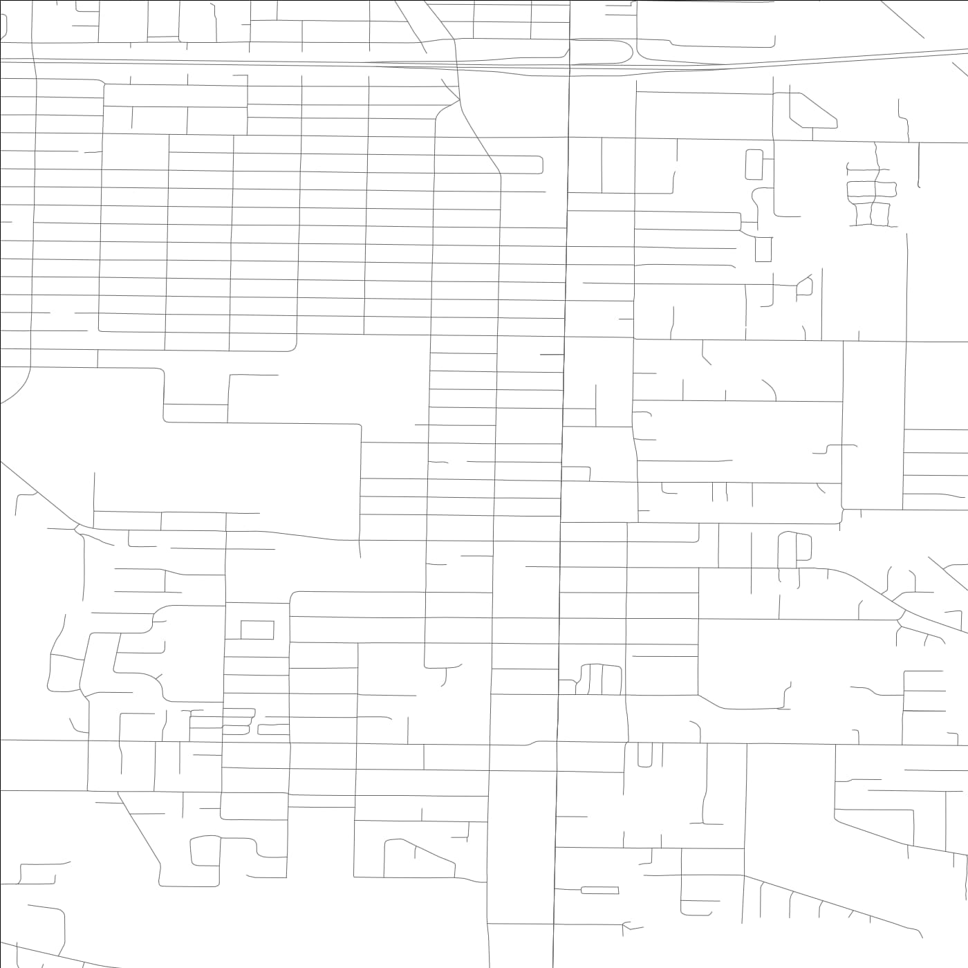 ROAD MAP OF PARKLAND, WASHINGTON BY MAPBAKES