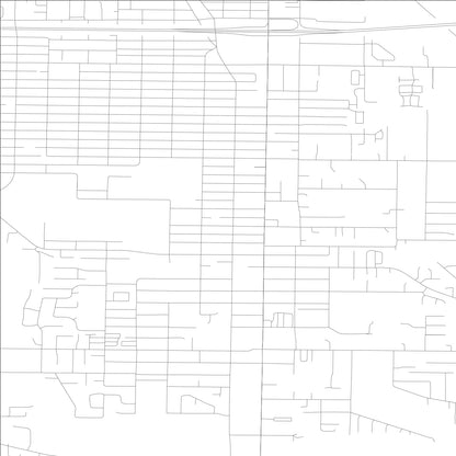 ROAD MAP OF PARKLAND, WASHINGTON BY MAPBAKES