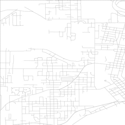 ROAD MAP OF PORT TOWNSEND, WASHINGTON BY MAPBAKES