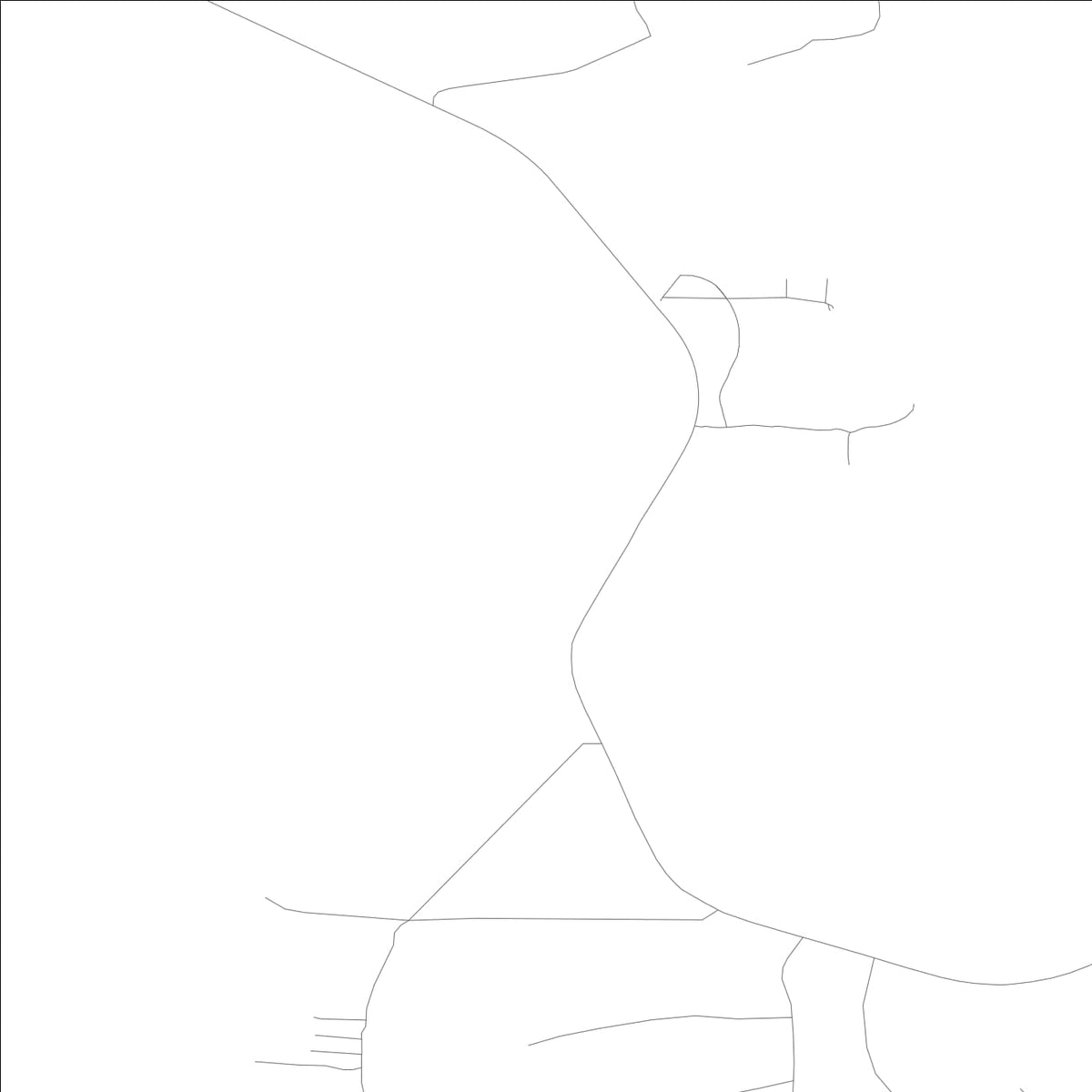 ROAD MAP OF QUEETS, WASHINGTON BY MAPBAKES