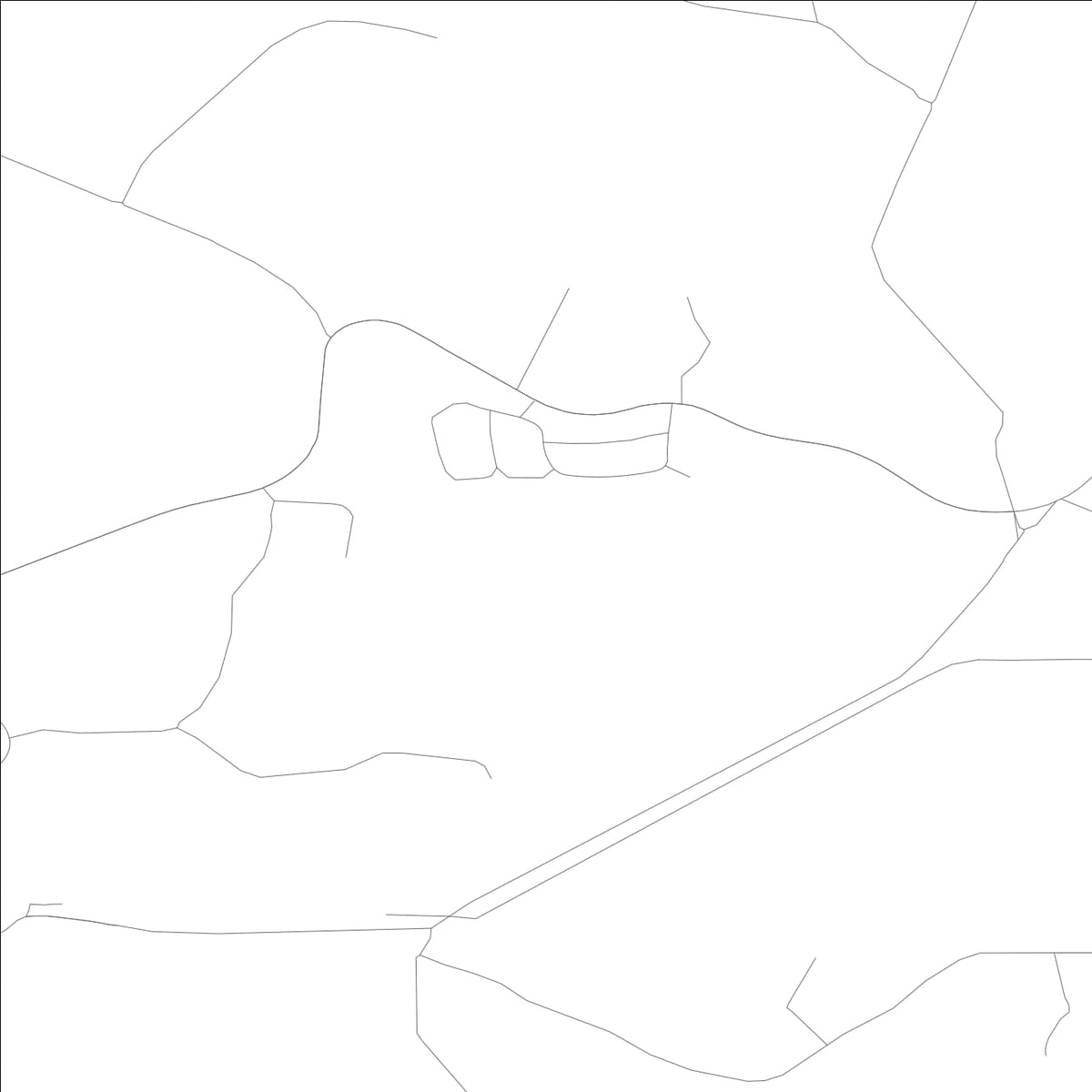 ROAD MAP OF QUI-NAI-ELT VILLAGE, WASHINGTON BY MAPBAKES