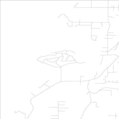 ROAD MAP OF RAFT ISLAND, WASHINGTON BY MAPBAKES
