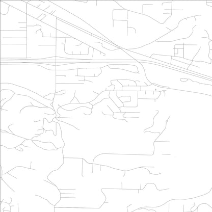 ROAD MAP OF RIVERBEND, WASHINGTON BY MAPBAKES