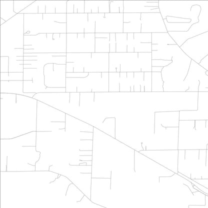 ROAD MAP OF ROCHESTER, WASHINGTON BY MAPBAKES