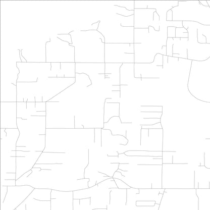 ROAD MAP OF ROSEDALE, WASHINGTON BY MAPBAKES