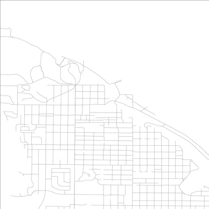 ROAD MAP OF RUSTON, WASHINGTON BY MAPBAKES