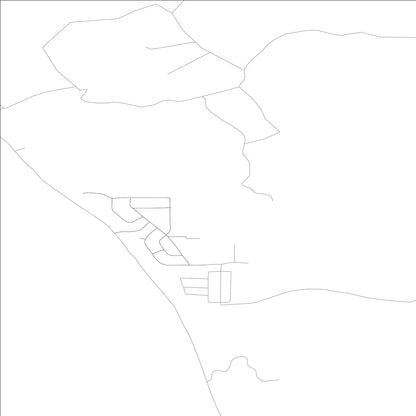 ROAD MAP OF SANTIAGO, WASHINGTON BY MAPBAKES