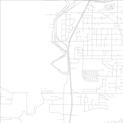 ROAD MAP OF SEATAC, WASHINGTON BY MAPBAKES