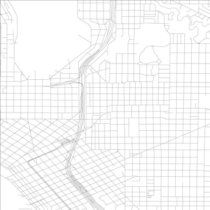 ROAD MAP OF SEATTLE, WASHINGTON BY MAPBAKES