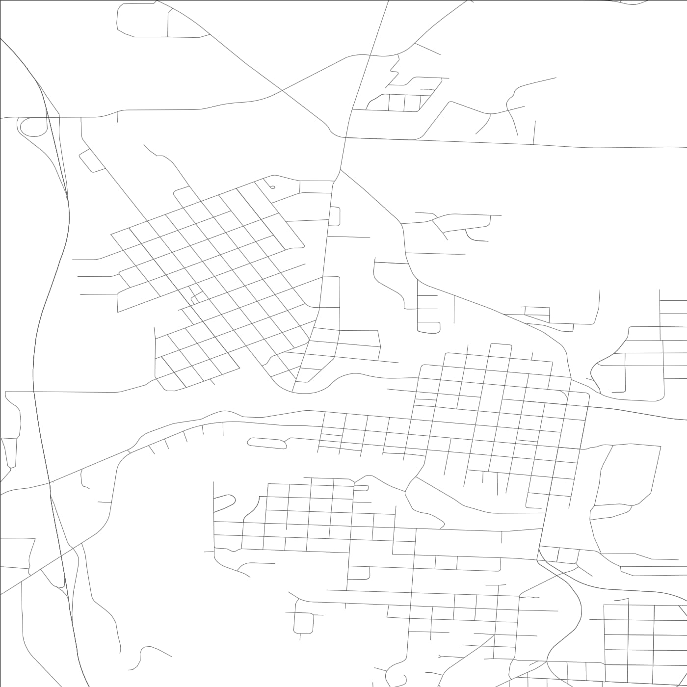 ROAD MAP OF SHELTON, WASHINGTON BY MAPBAKES