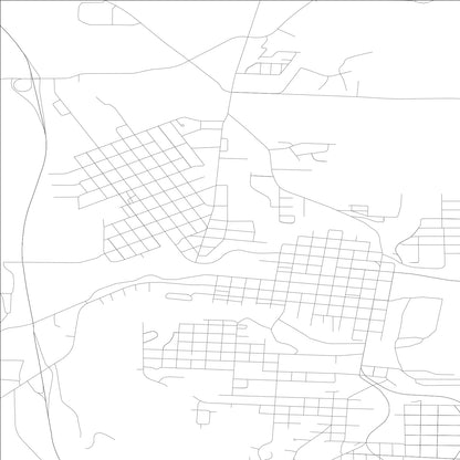 ROAD MAP OF SHELTON, WASHINGTON BY MAPBAKES