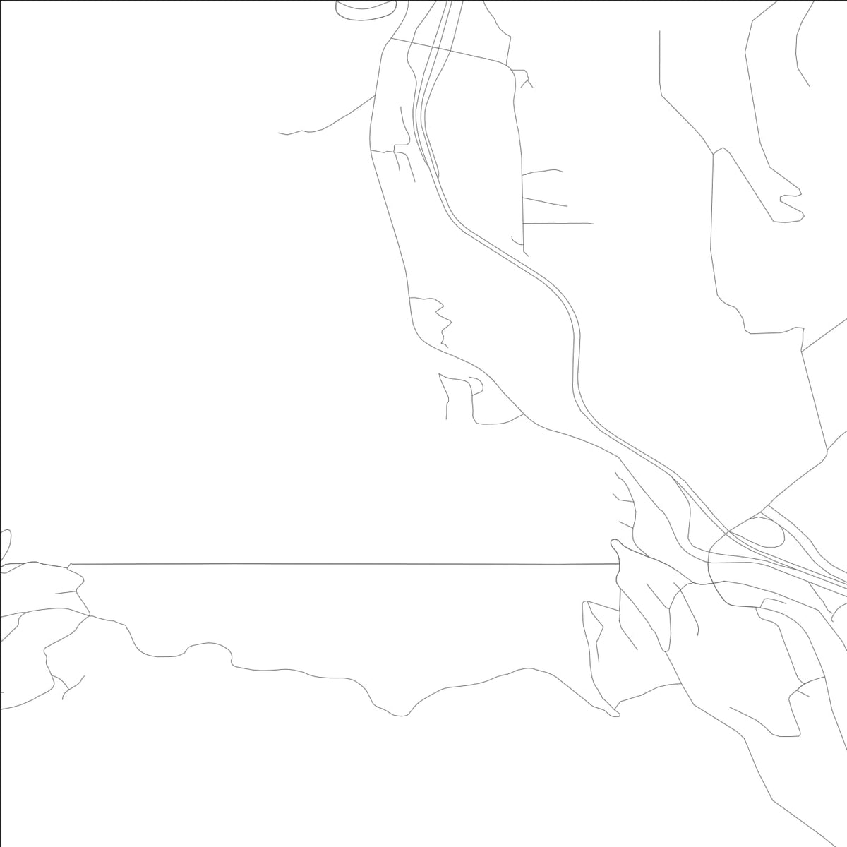 ROAD MAP OF SNOQUALMIE PASS, WASHINGTON BY MAPBAKES