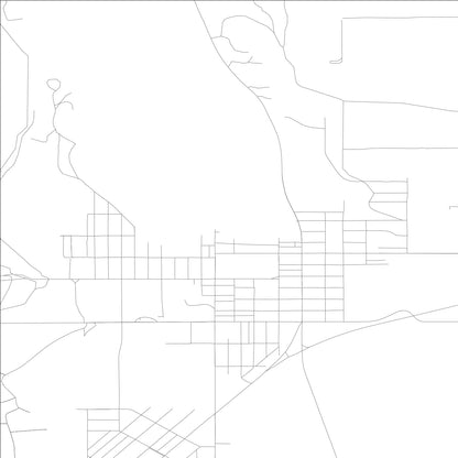 ROAD MAP OF SOAP LAKE, WASHINGTON BY MAPBAKES