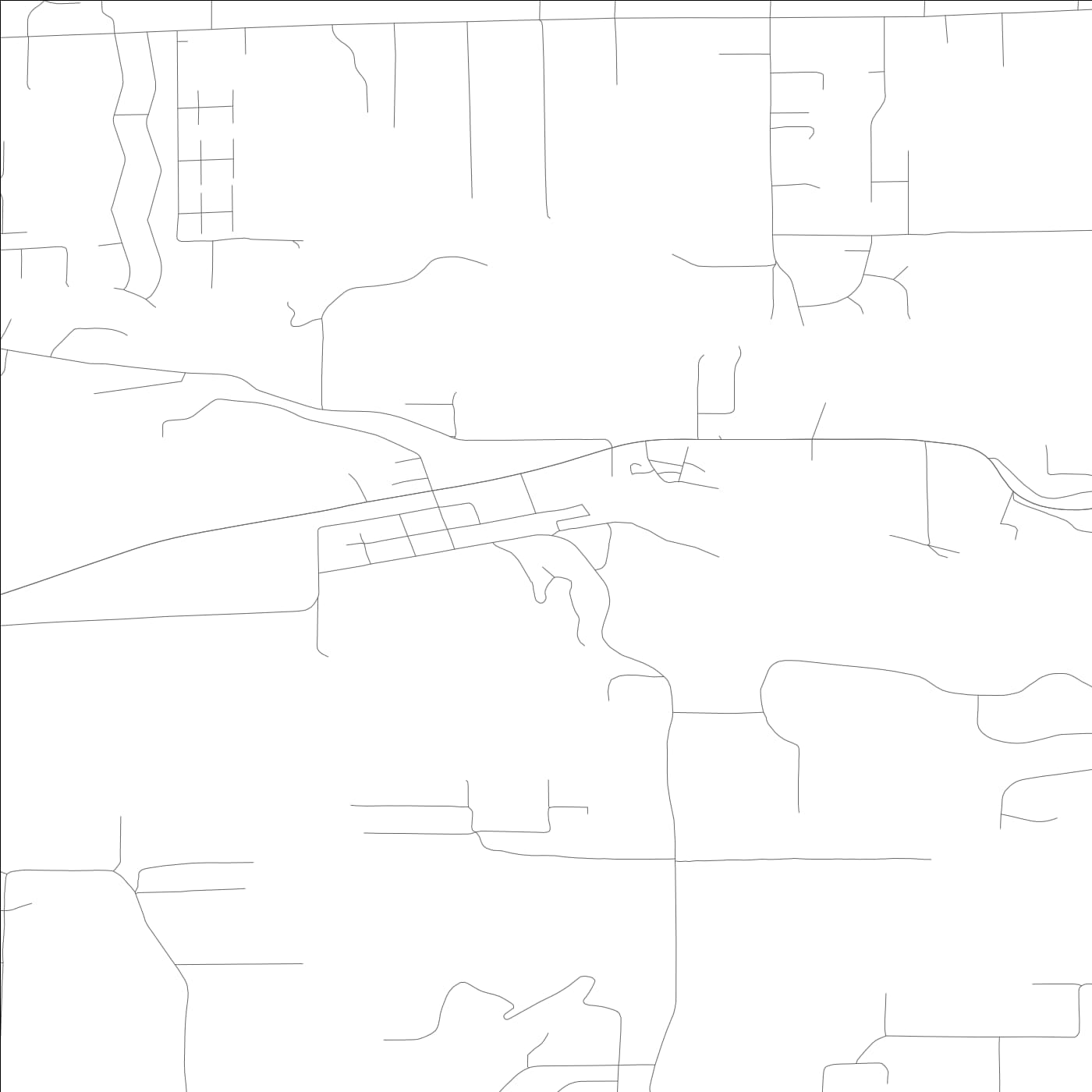 ROAD MAP OF SOUTH PRAIRIE, WASHINGTON BY MAPBAKES