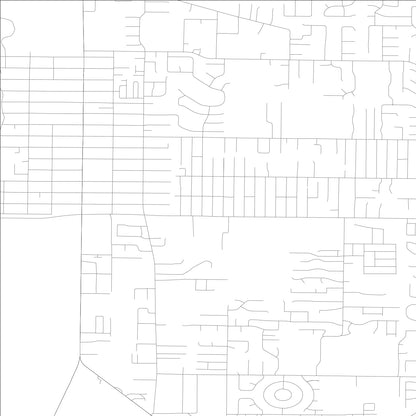 ROAD MAP OF SPANAWAY, WASHINGTON BY MAPBAKES