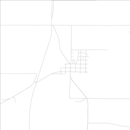 ROAD MAP OF SPANGLE, WASHINGTON BY MAPBAKES