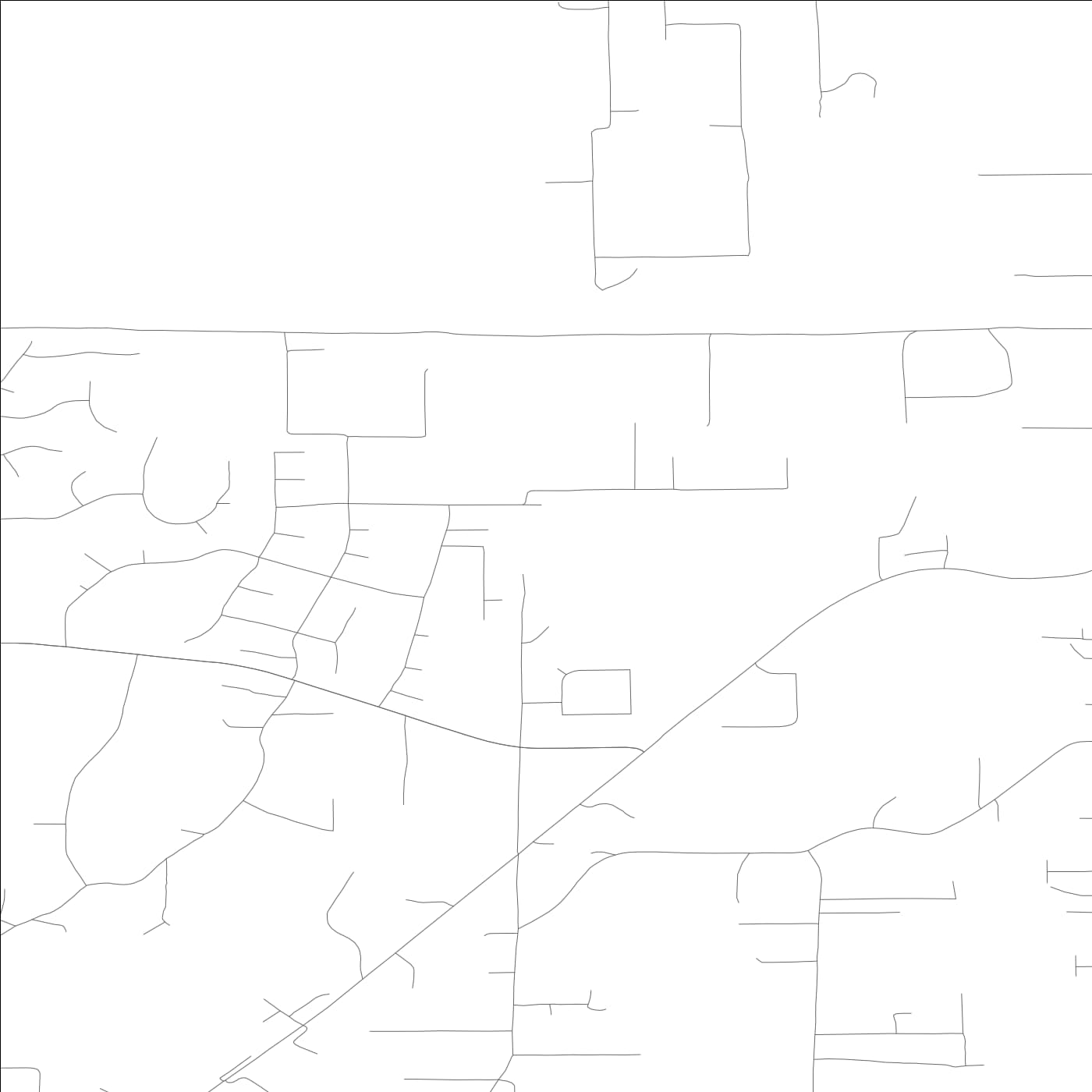 ROAD MAP OF STANSBERRY LAKE, WASHINGTON BY MAPBAKES