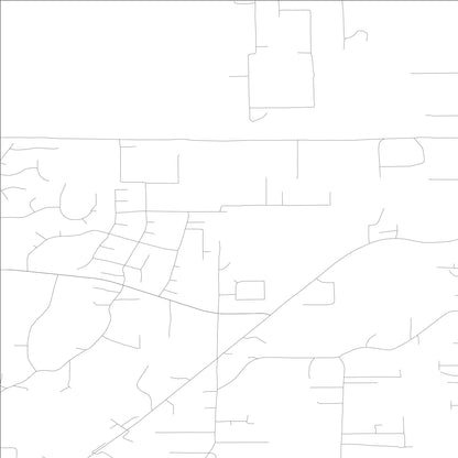 ROAD MAP OF STANSBERRY LAKE, WASHINGTON BY MAPBAKES