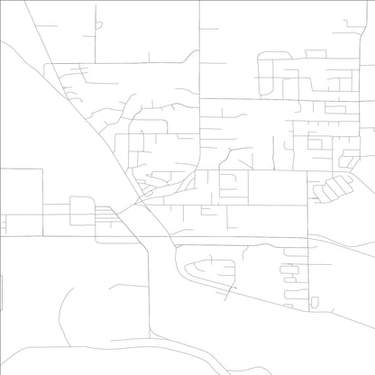 ROAD MAP OF STANWOOD, WASHINGTON BY MAPBAKES