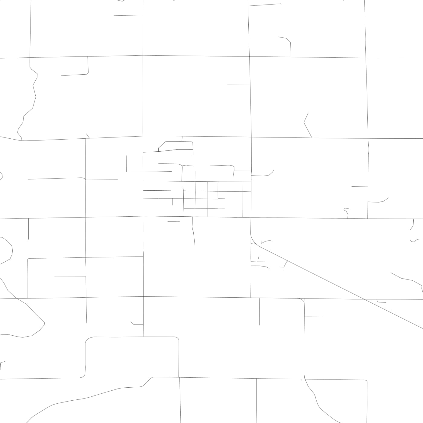 ROAD MAP OF TIETON, WASHINGTON BY MAPBAKES