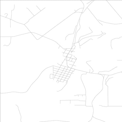 ROAD MAP OF TOLEDO, WASHINGTON BY MAPBAKES