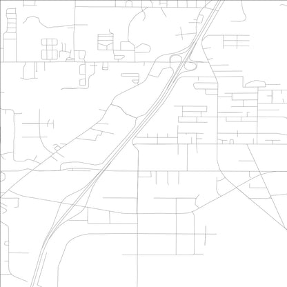 ROAD MAP OF TUMWATER, WASHINGTON BY MAPBAKES