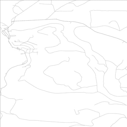 ROAD MAP OF TWIN LAKES, WASHINGTON BY MAPBAKES