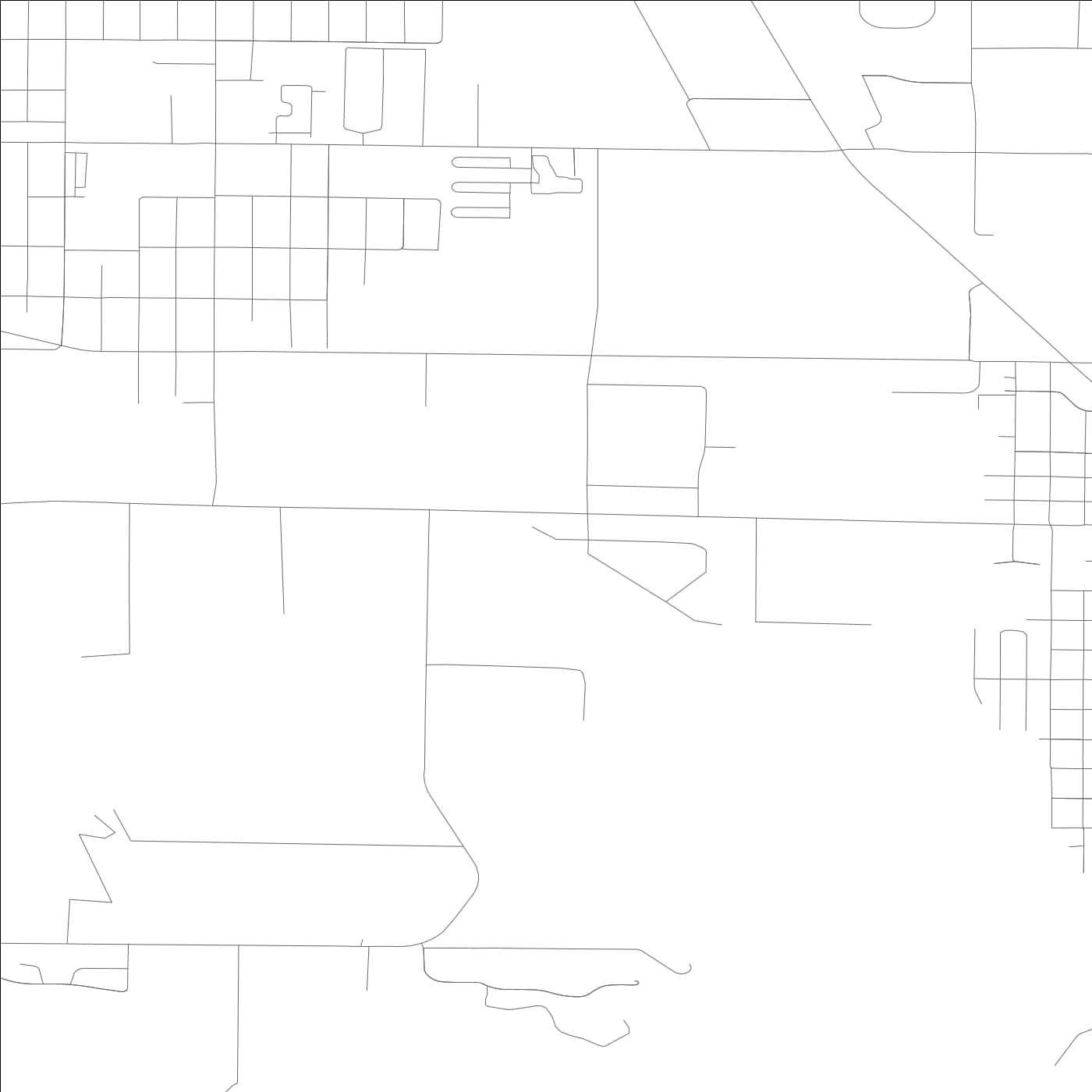 ROAD MAP OF UNION GAP, WASHINGTON BY MAPBAKES