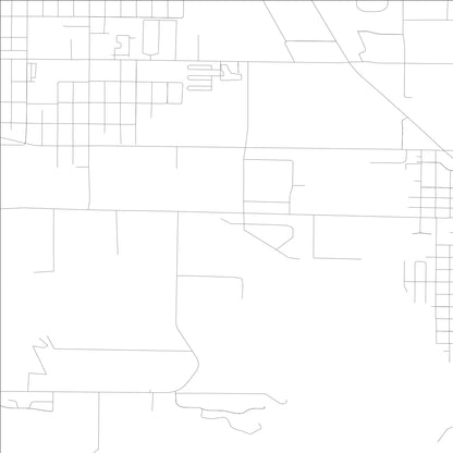 ROAD MAP OF UNION GAP, WASHINGTON BY MAPBAKES