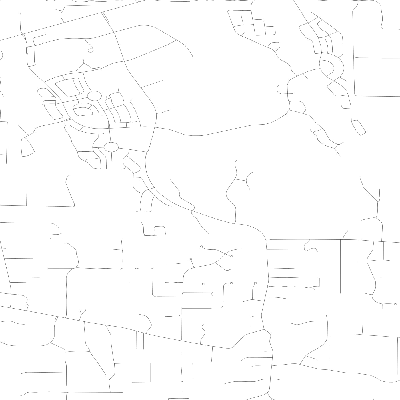 ROAD MAP OF UNION HILL-NOVELTY HILL, WASHINGTON BY MAPBAKES