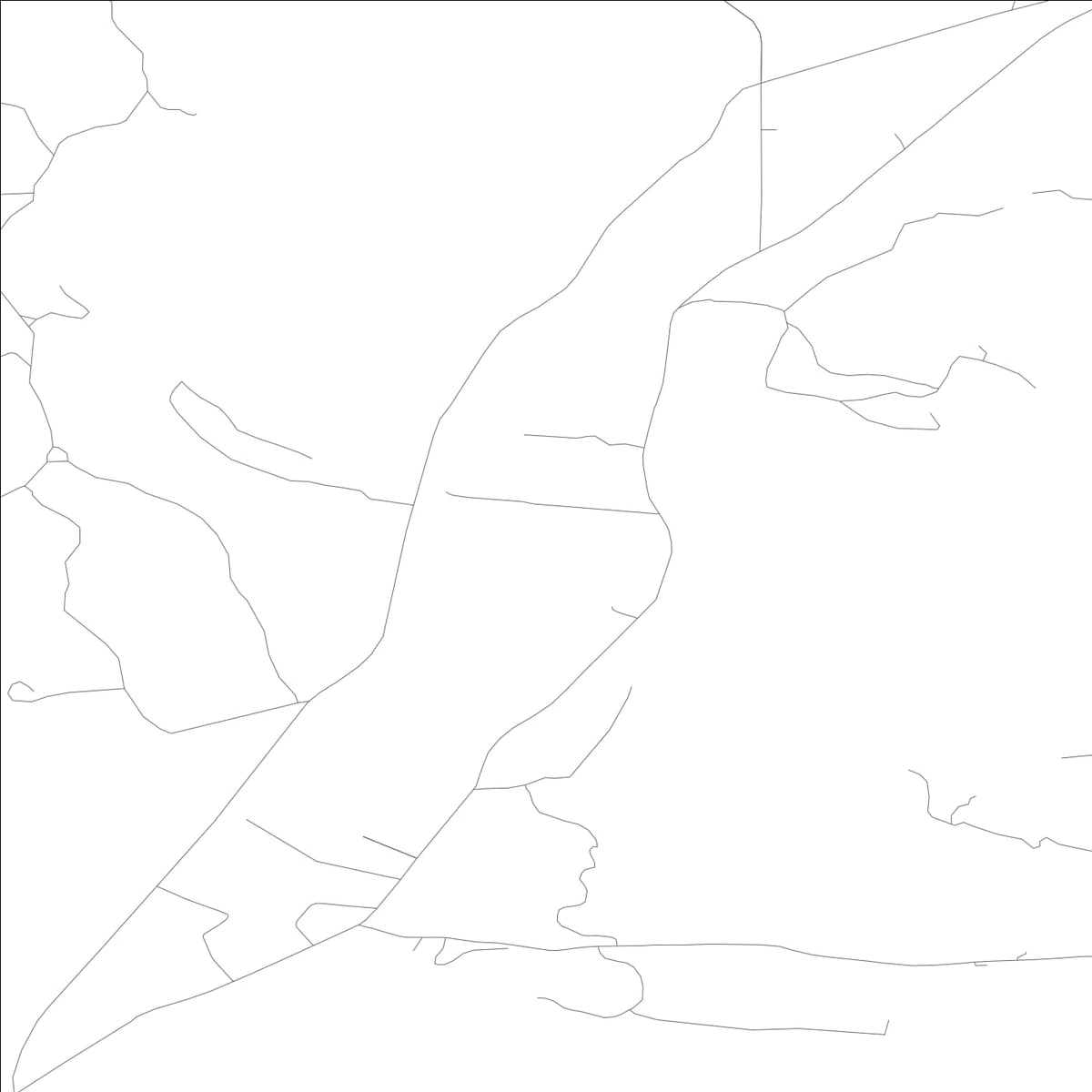 ROAD MAP OF UPPER ELOCHOMAN, WASHINGTON BY MAPBAKES