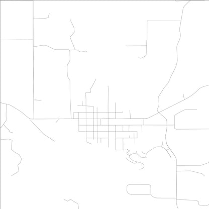 ROAD MAP OF VADER, WASHINGTON BY MAPBAKES
