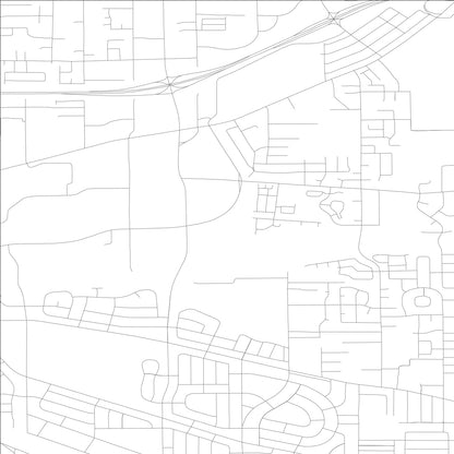 ROAD MAP OF VANCOUVER, WASHINGTON BY MAPBAKES