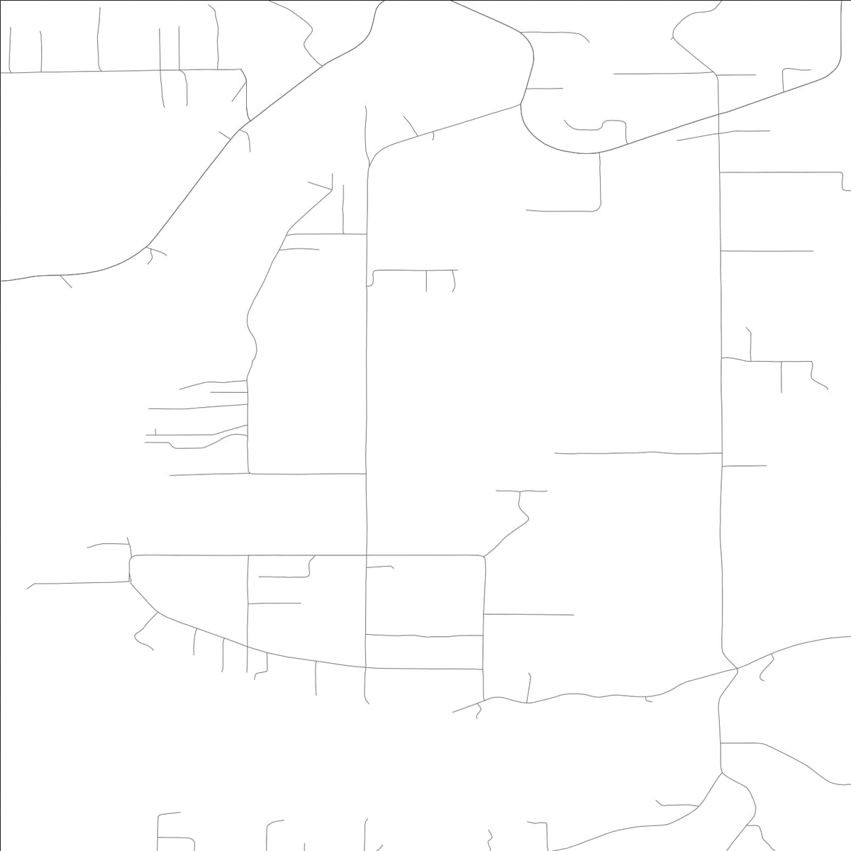 ROAD MAP OF VAUGHN, WASHINGTON BY MAPBAKES