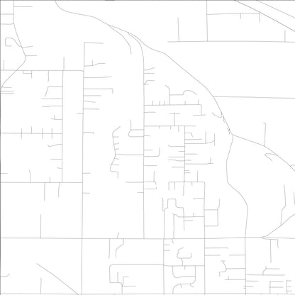 ROAD MAP OF WALLER, WASHINGTON BY MAPBAKES