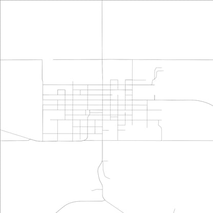 ROAD MAP OF WATERVILLE, WASHINGTON BY MAPBAKES