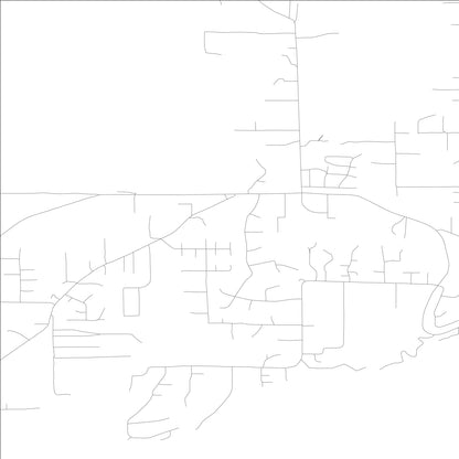 ROAD MAP OF WAUNA, WASHINGTON BY MAPBAKES
